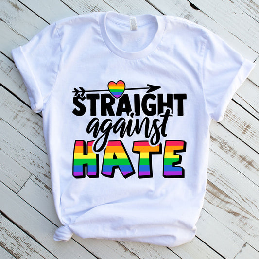 Straight Against Hate DTF