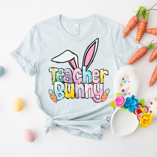 Teacher Bunny DTF