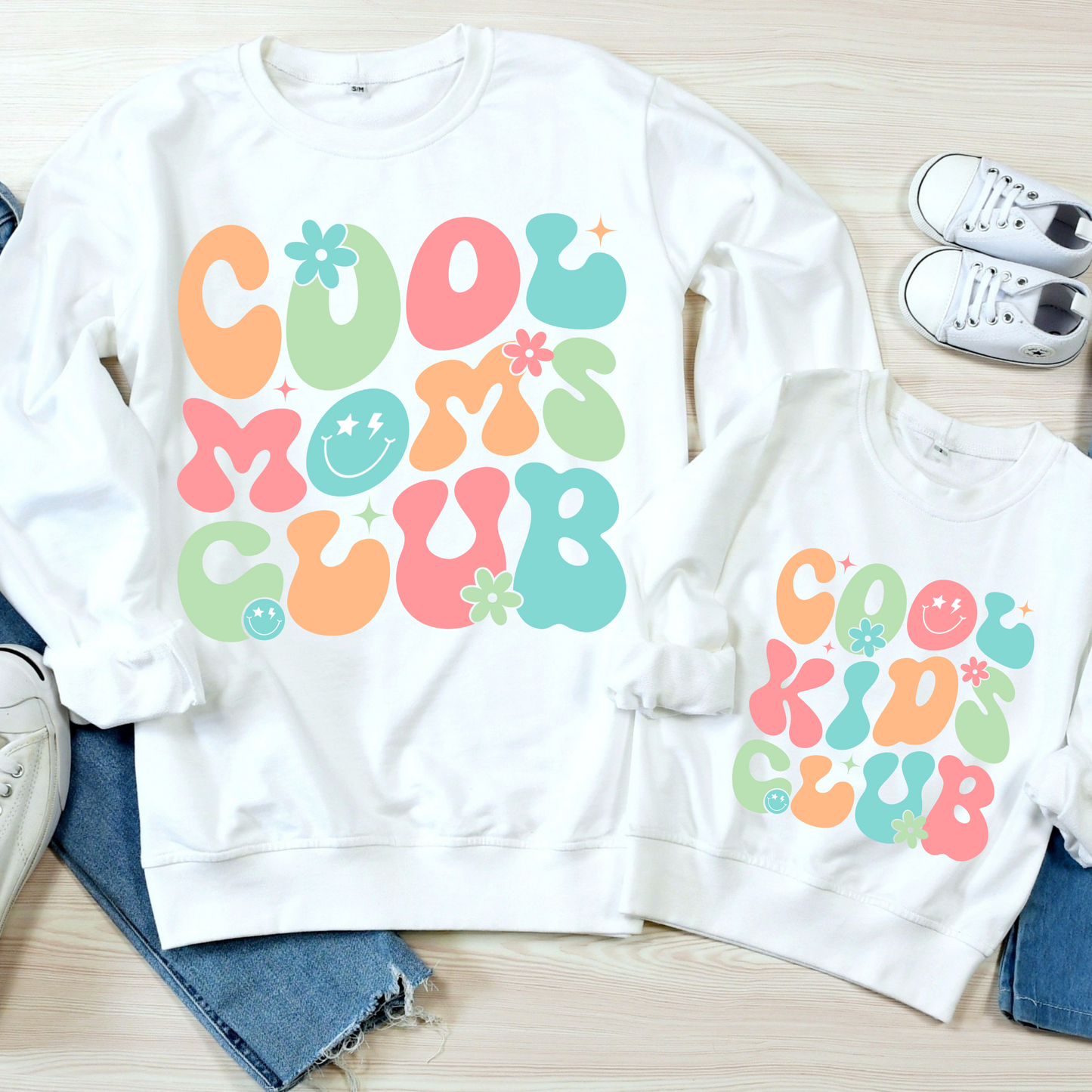 Cool Mom/ Kids Club Mommy and Me DTF