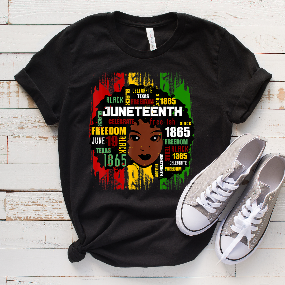 Juneteenth Afro DTF