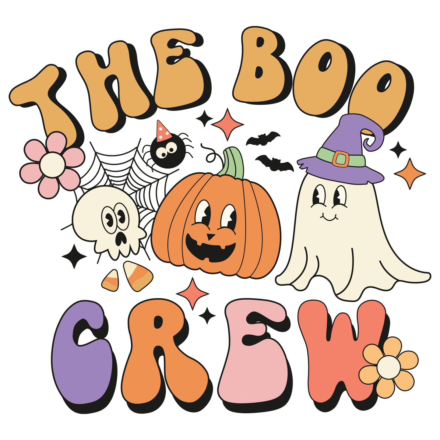 The Boo Crew Halloween DTF