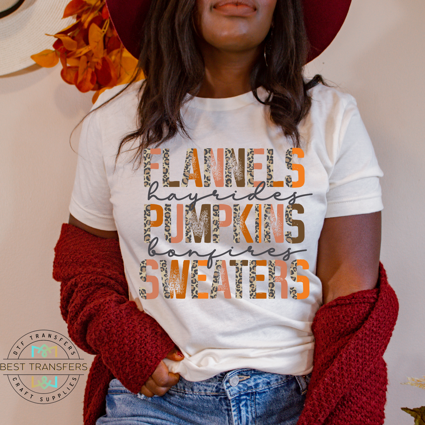 Flannels, Pumpkins, Sweaters DTF