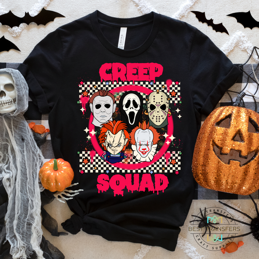 Creep Squad Halloween DTF