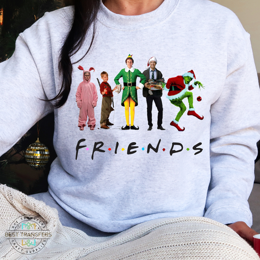 Christmas Movies Friends DTF
