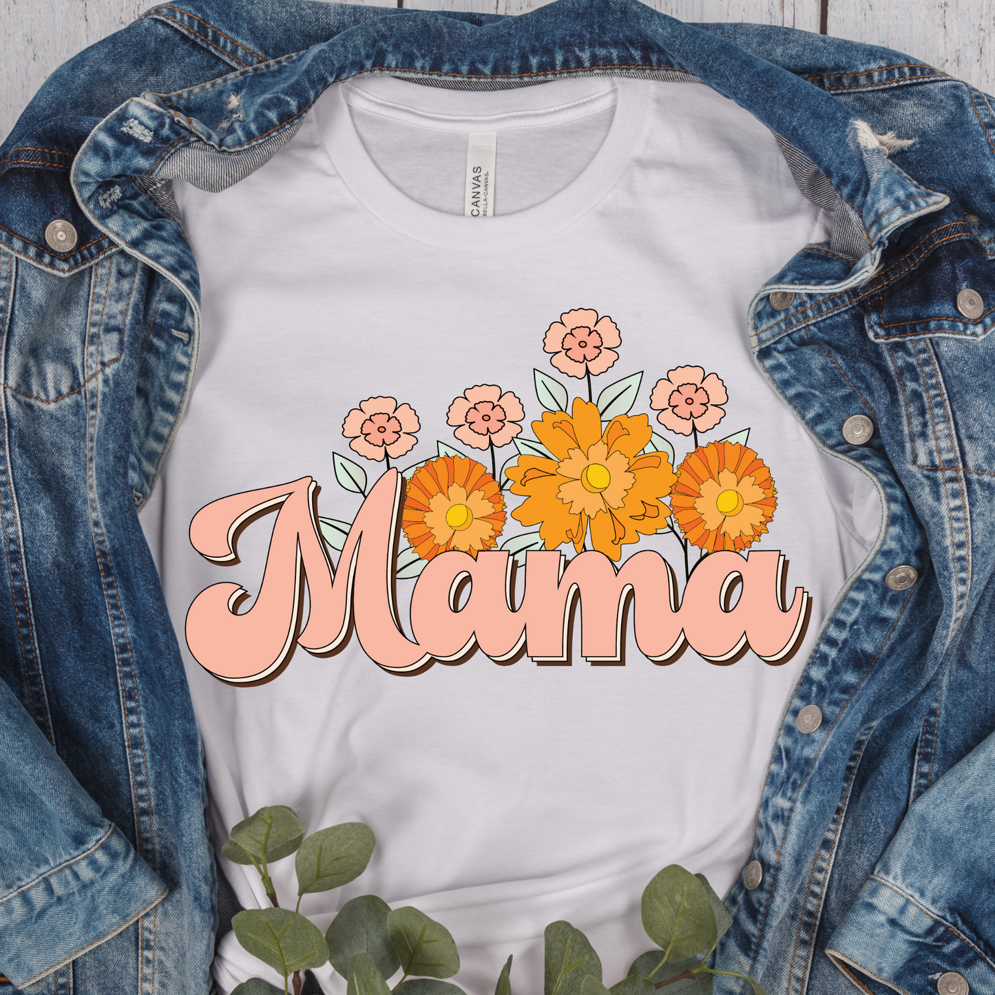 Mama Flowers DTF
