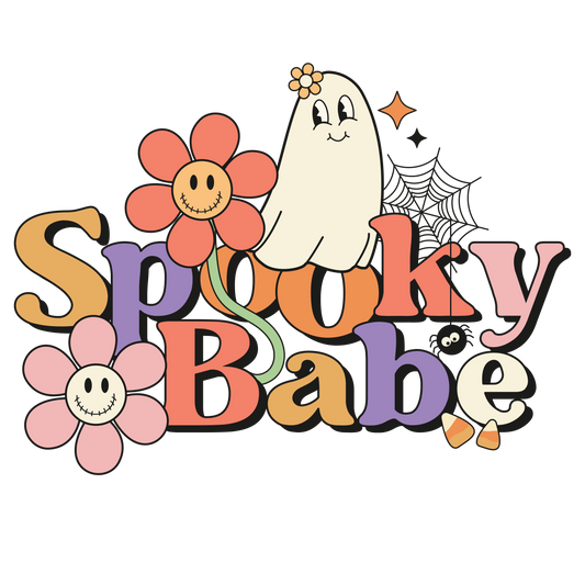 Spooky Babe Halloween DTF