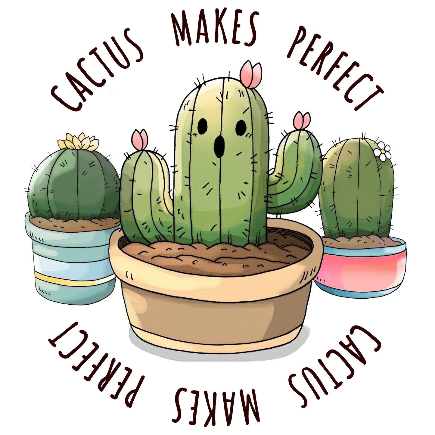 Cactus Makes Perfect DTF