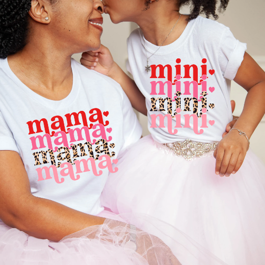 Mama/Mini Valentine DTF