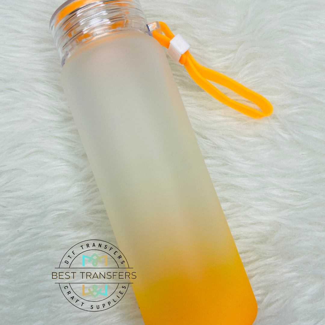 17 Oz Ombre Glass Water Bottle - subthisandthat