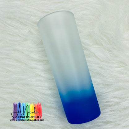 Blank Ombré Sublimation Shot Glass 2.5 oz