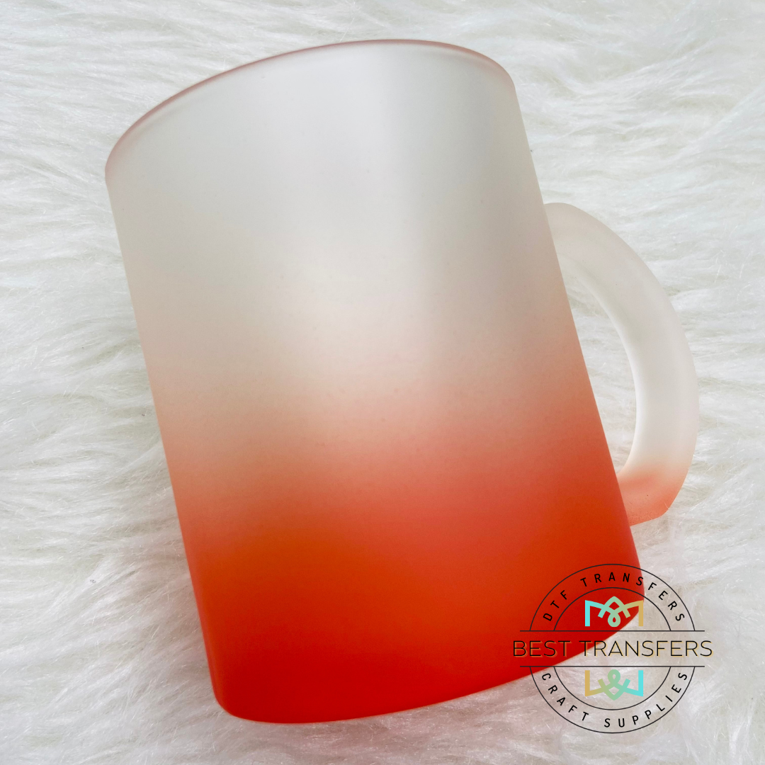 Blank Sublimation Ombre' Mug , Gradient Mug